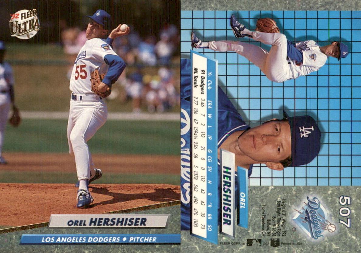 1992 Orel Hershiser #507