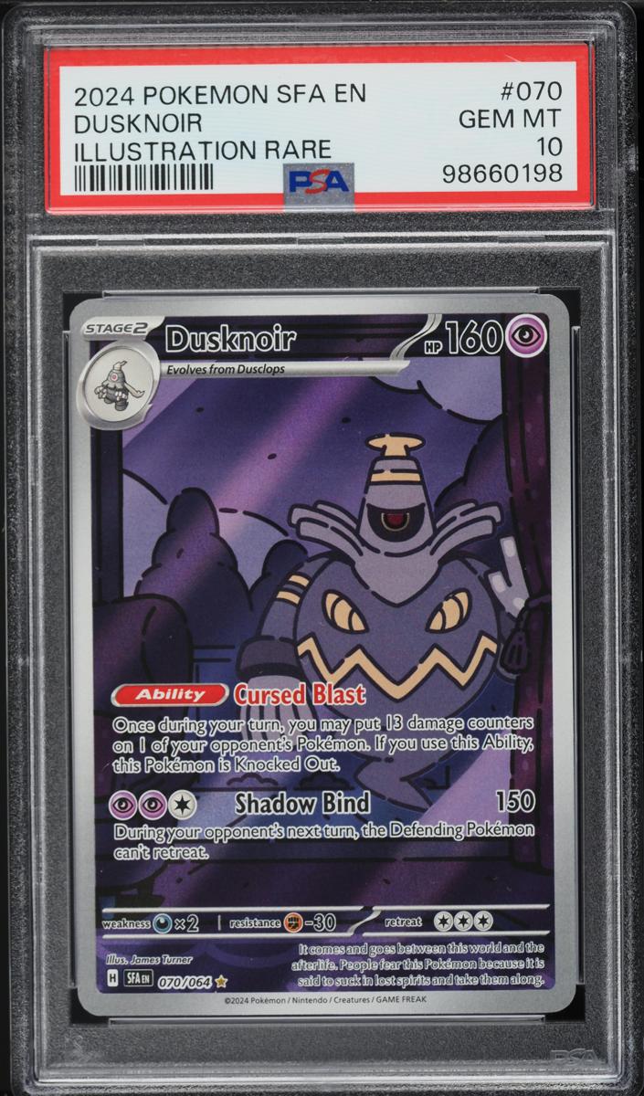 Dusknoir 2024 Pokemon Scarlet & Violet Shrouded Fable