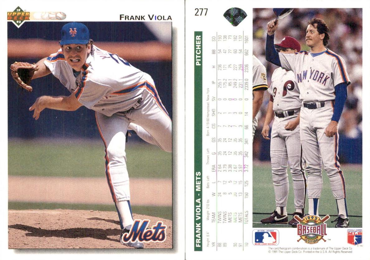 1992 Frank Viola #277