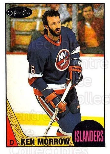 1987 O-Pee-Chee Ken Morrow #66 card