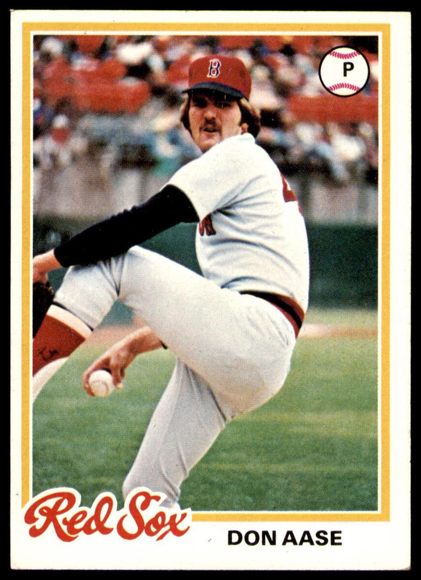 1978 Topps Don Aase #12 card