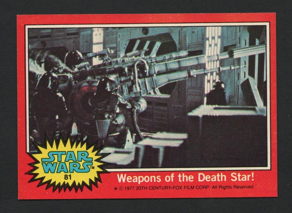 1977 Death Star #81