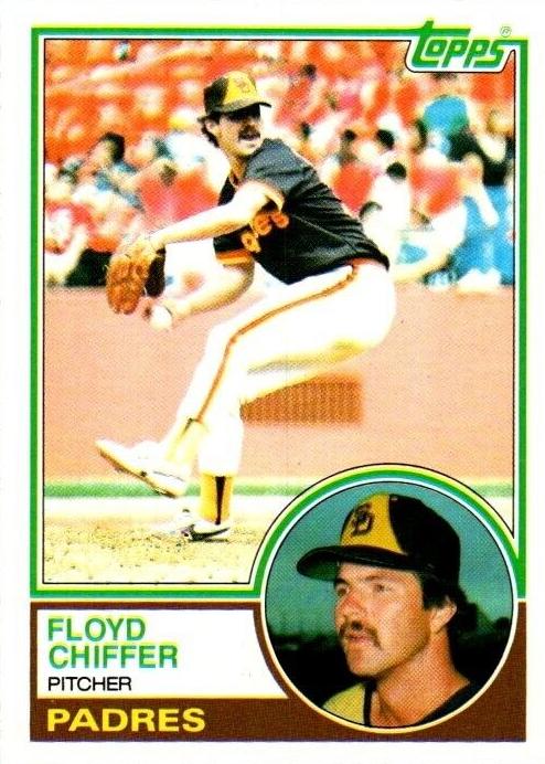 1983 Topps Floyd Chiffer #298 card