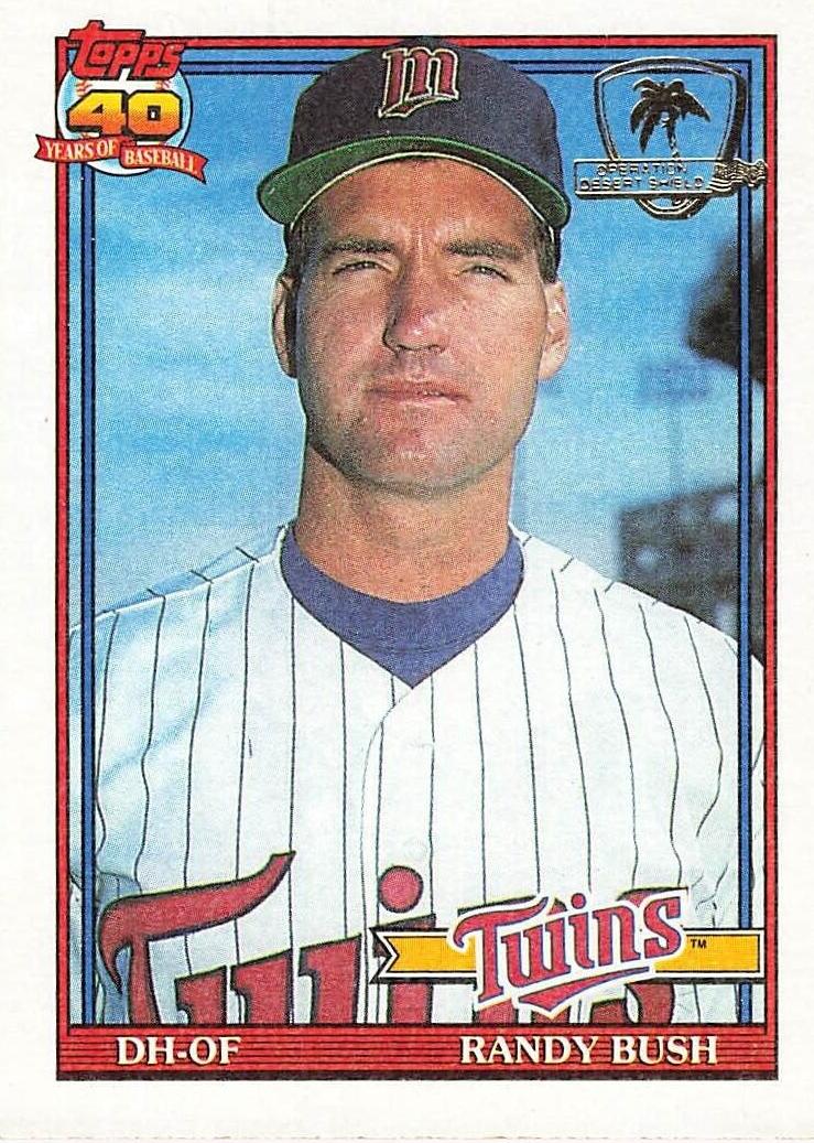 1991 Randy Bush #124