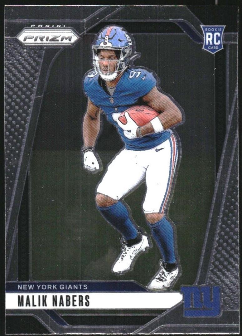 Malik Nabers 2024 Prizm Football card