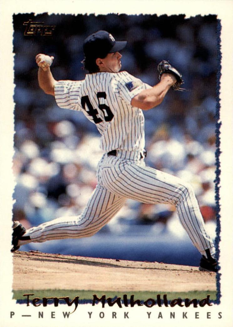1995 Topps Terry Mulholland #380 card