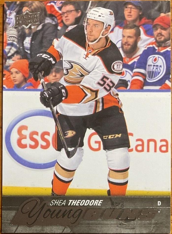 2015 Upper Deck Shea Theodore #495 card