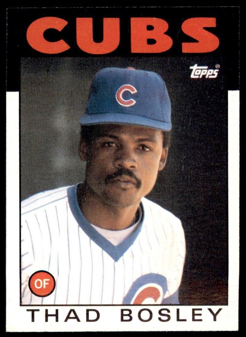 1986 Thad Bosley #512