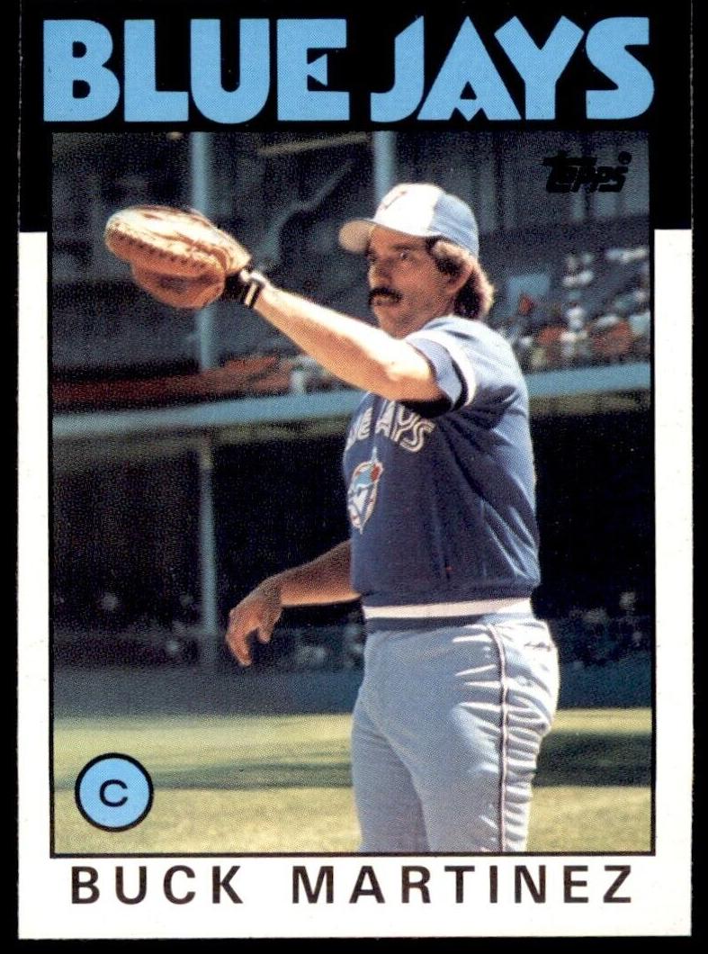 1986 Buck Martinez #518