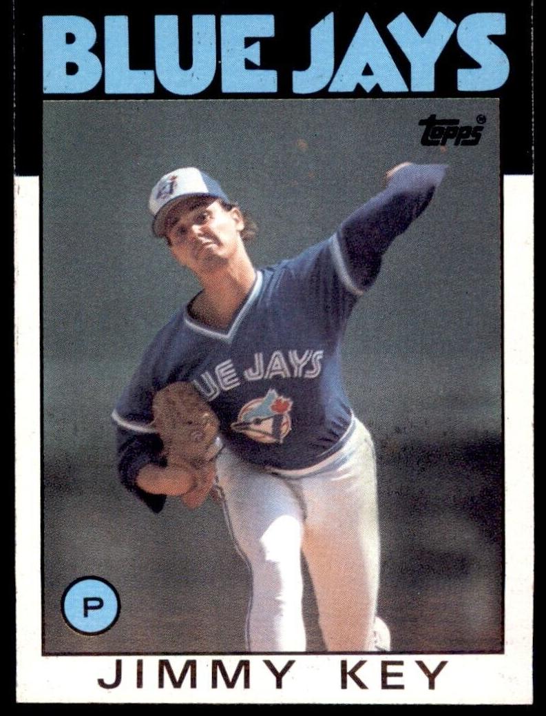 1986 Jimmy Key #545