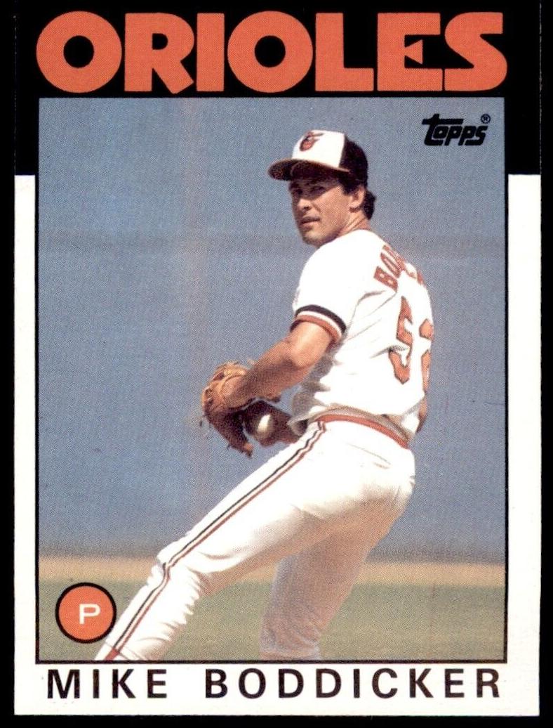 1986 Mike Boddicker #575