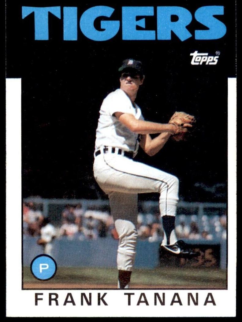 1986 Frank Tanana #592