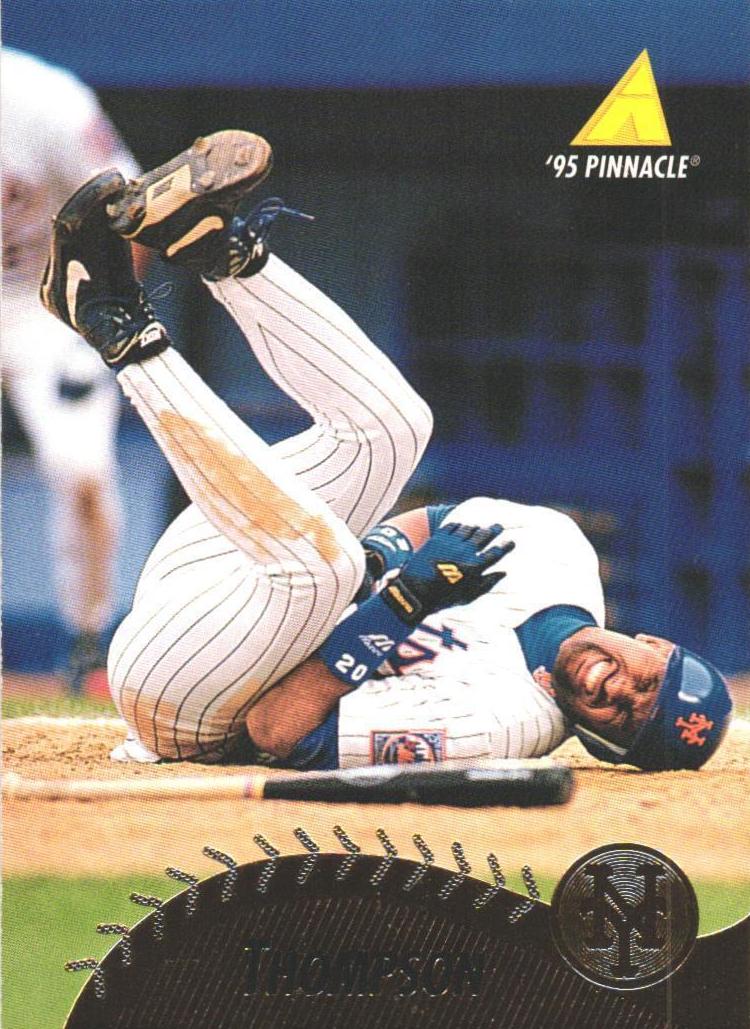 1995 Pinnacle Ryan Thompson #57 card