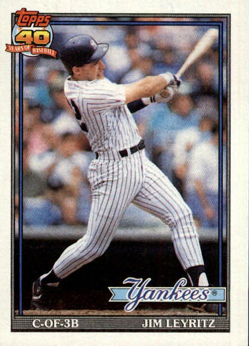 1991 Jim Leyritz #202