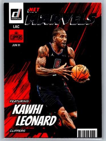 2022 Panini Donruss Kawhi Leonard #1 card