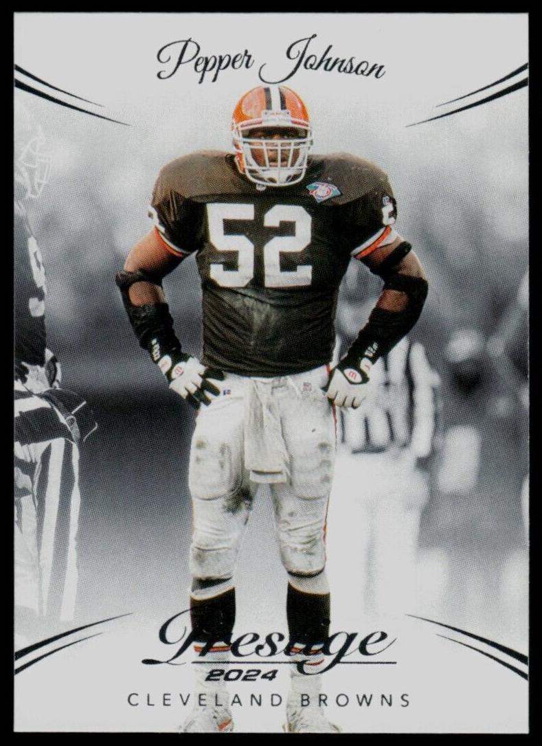 Pepper Johnson 2024 Panini Prestige Football