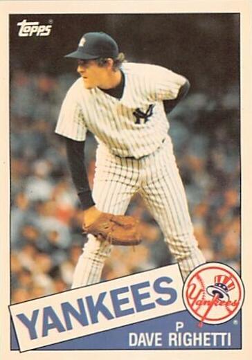 1985 Dave Righetti [Tiffany] #260