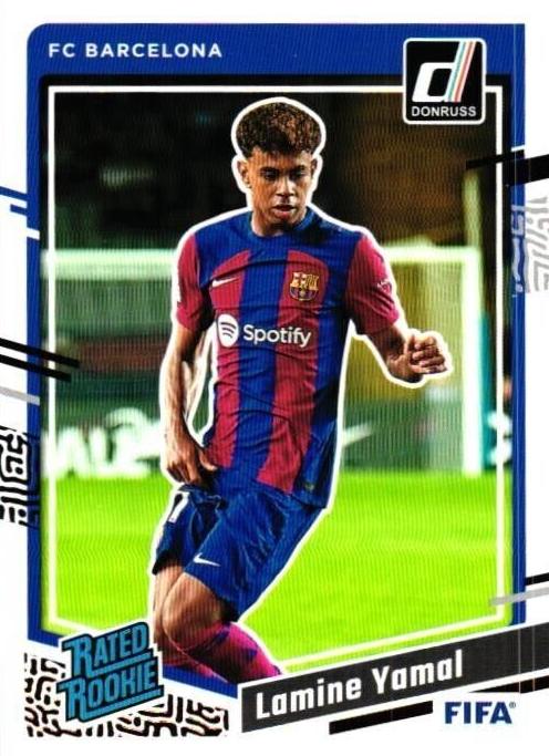 Lamine Yamal 2023 Panini Donruss FIFA Soccer