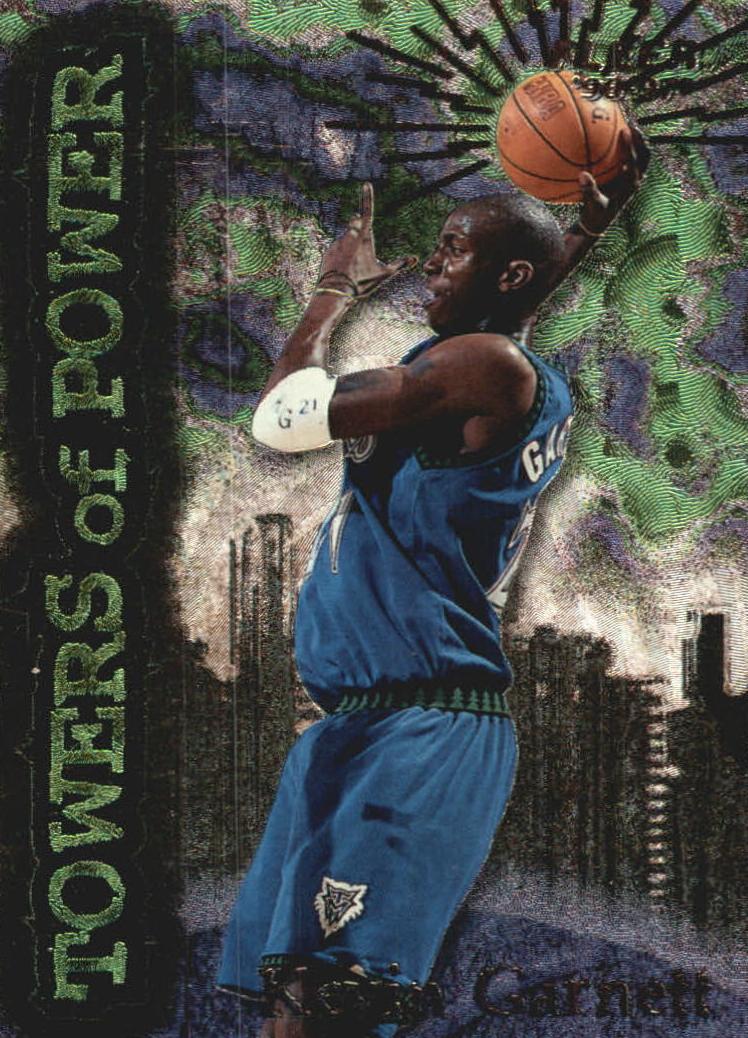 1996 Hoops Hot List Kevin Garnett #4 card