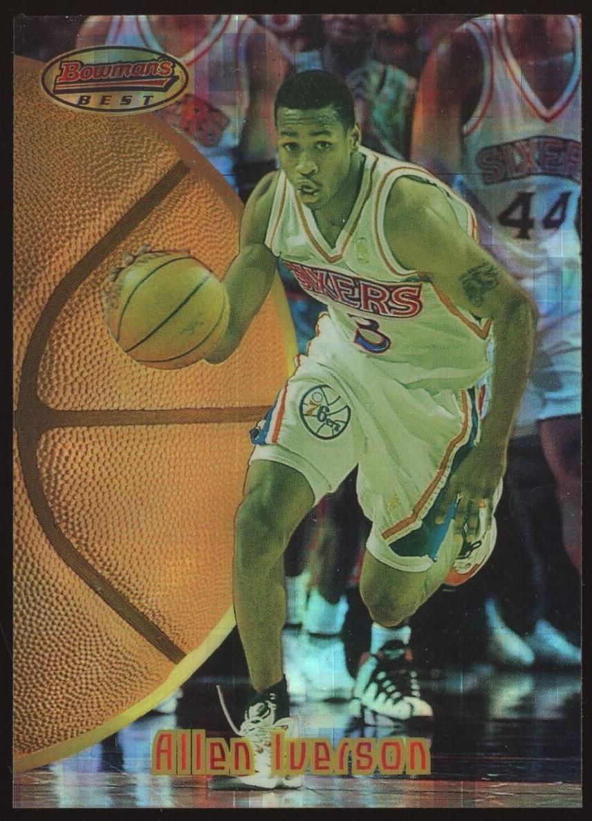 1997 Allen Iverson [Atomic Refractor] #BBP1