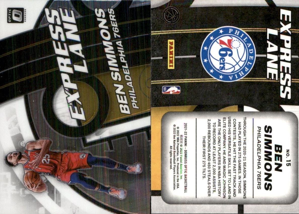 2021 Ben Simmons #15