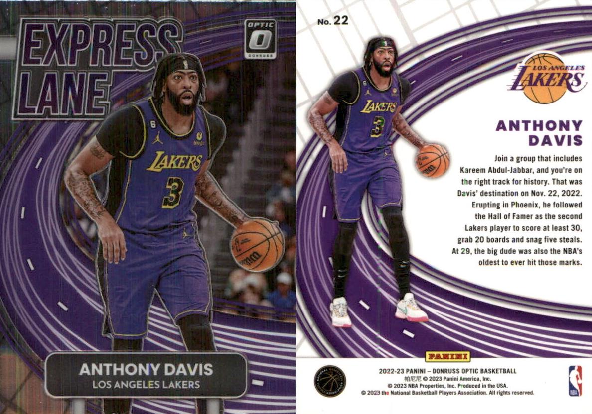 2022 Anthony Davis #22