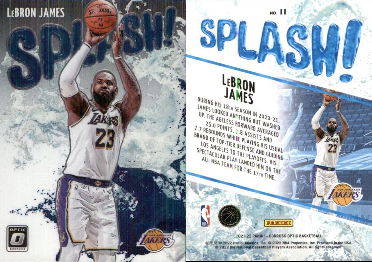 2021 Lebron James [Gold Wave Prizm] #11
