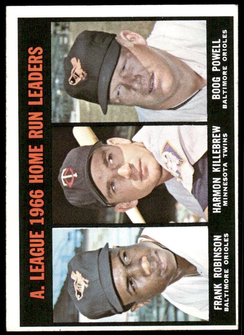 1967 A.L. Home Run Leaders with Frank Robinson and Harmon Killebrew #243