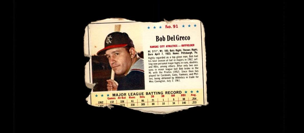 1963 Bob Del Greco #91