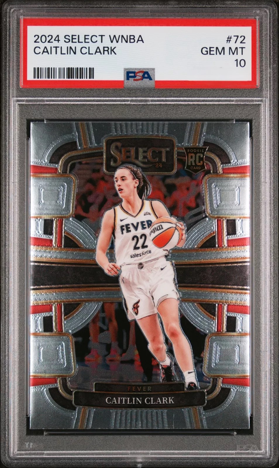 Caitlin Clark - 2024 Panini Select WNBA Basketball