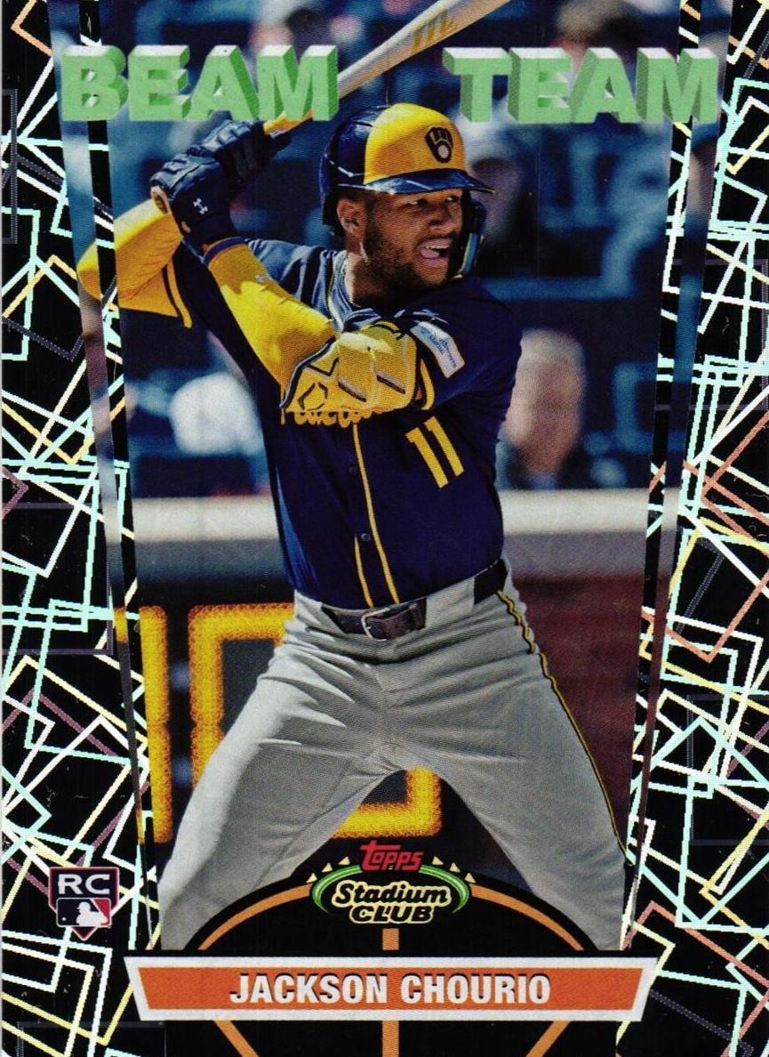 2024 Topps Stadium Club Beam Team Jackson Chourio #BT-15 card