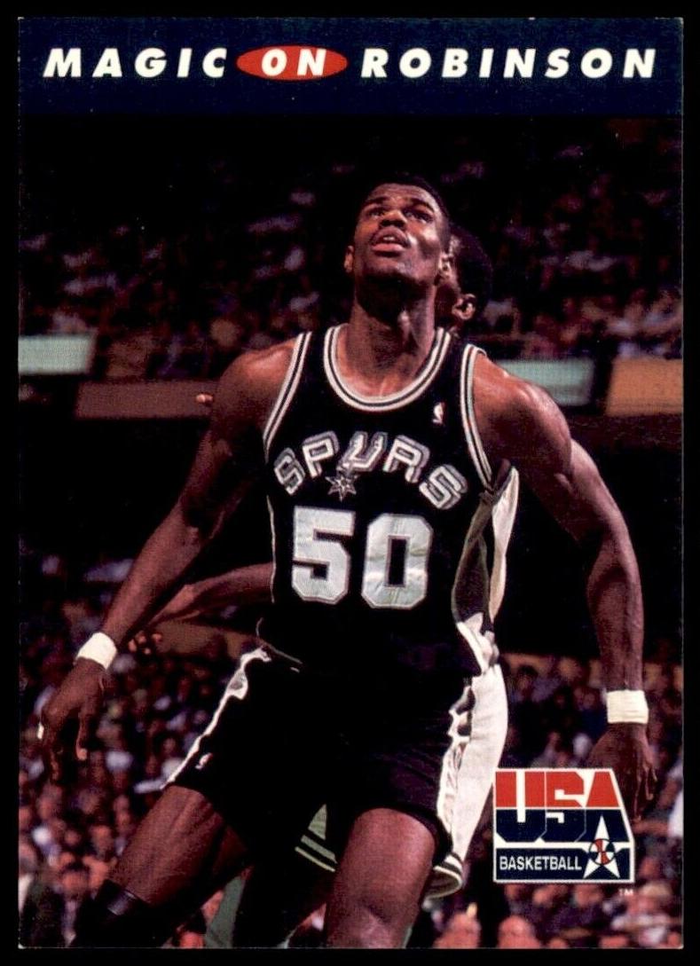 1992 Magic Johnson [On Robinson] #109