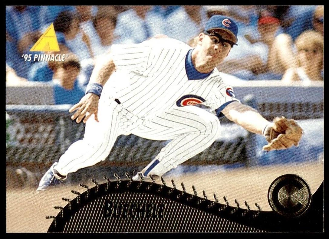 1995 Pinnacle Steve Buechele #182 card