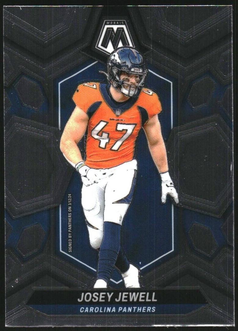 Josey Jewell 2024 Mosaic Football card
