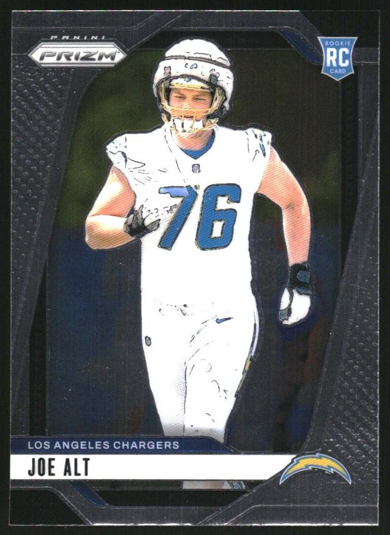Joe Alt 2024 Prizm Football card