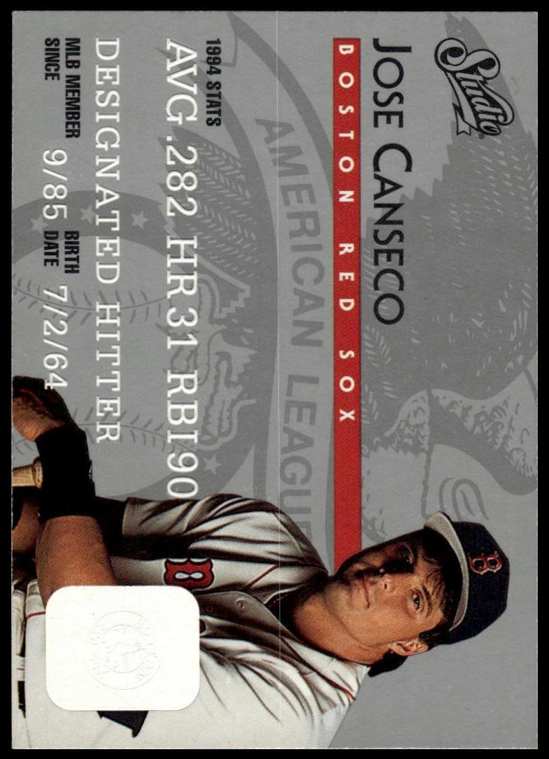1995 Jose Canseco #9