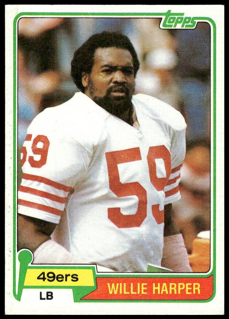1981 Willie Harper #109