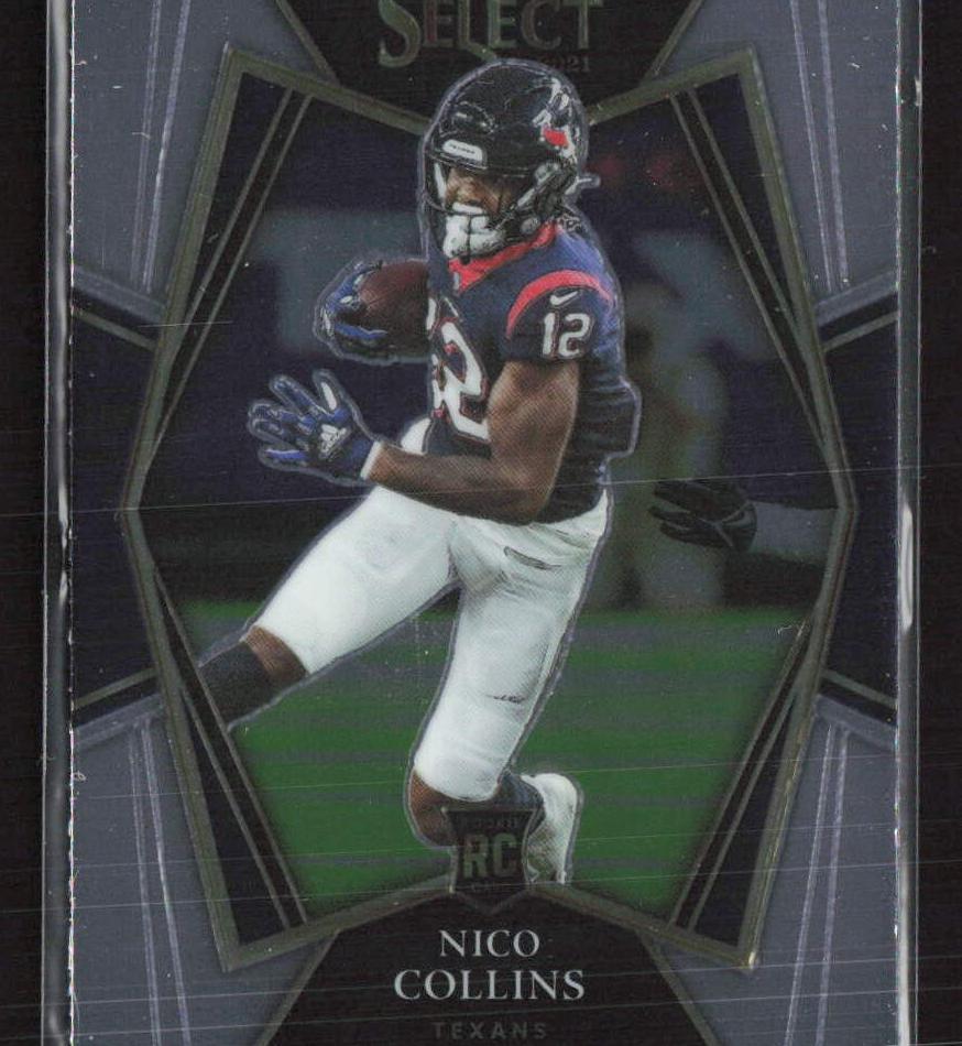 2021 Panini Select Nico Collins #169 card