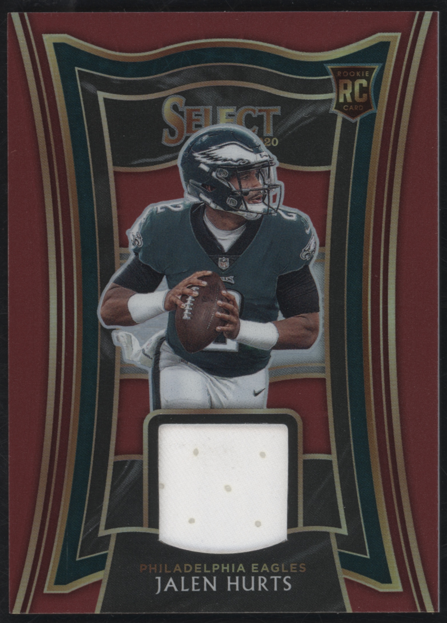 2020 Panini Select Jalen Hurts [Red] #RS-JHU card
