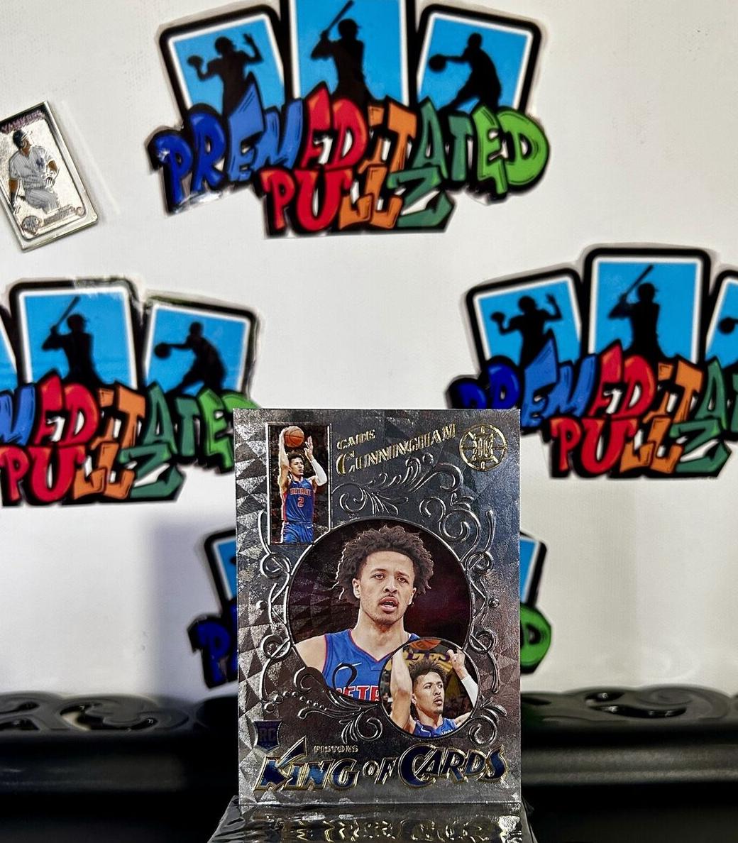 2021 Panini Illusions King of Cards Cade Cunningham #30 card