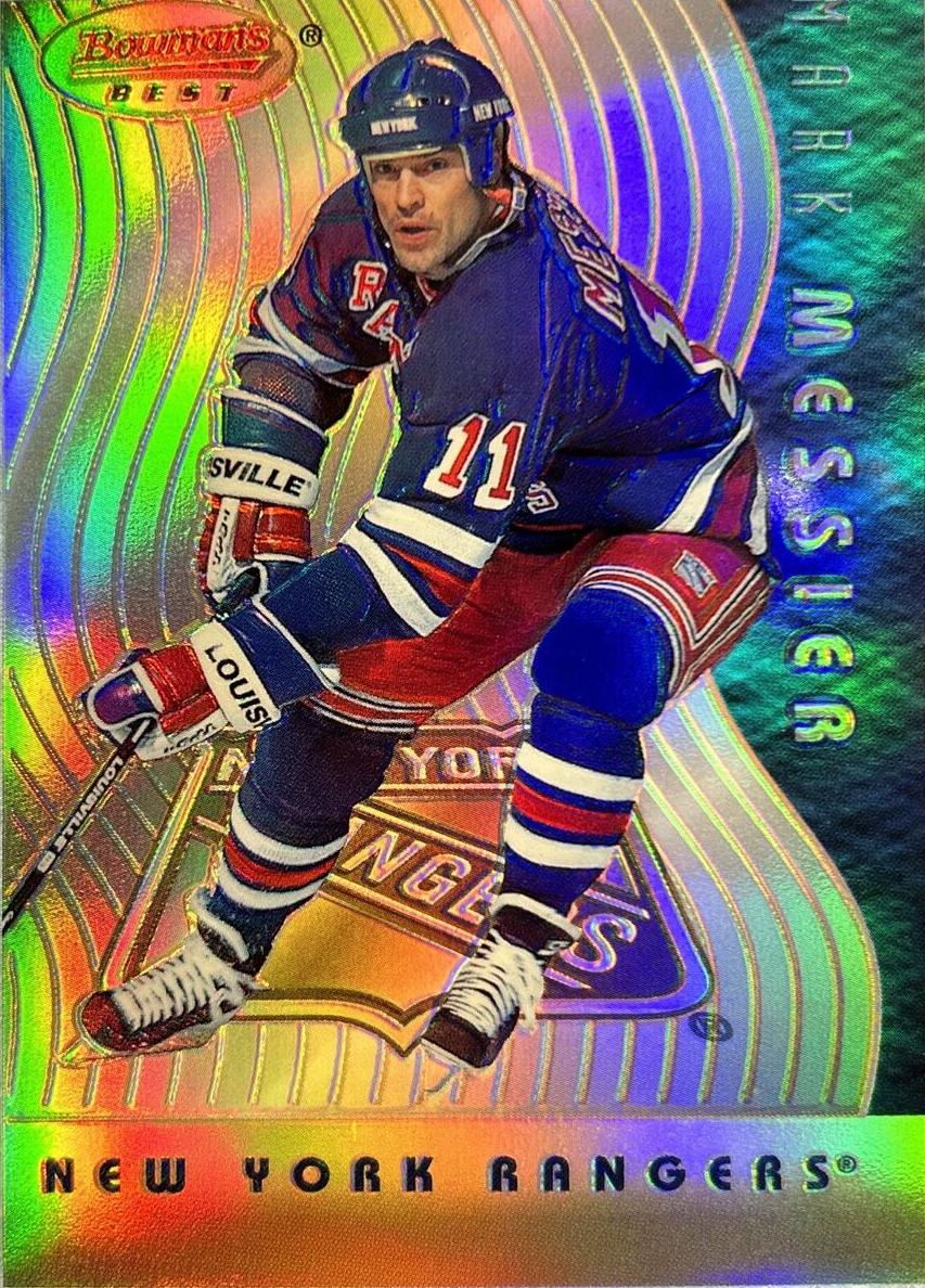 1995 Bowman's Best Mark Messier [Refractor] #BB6 card