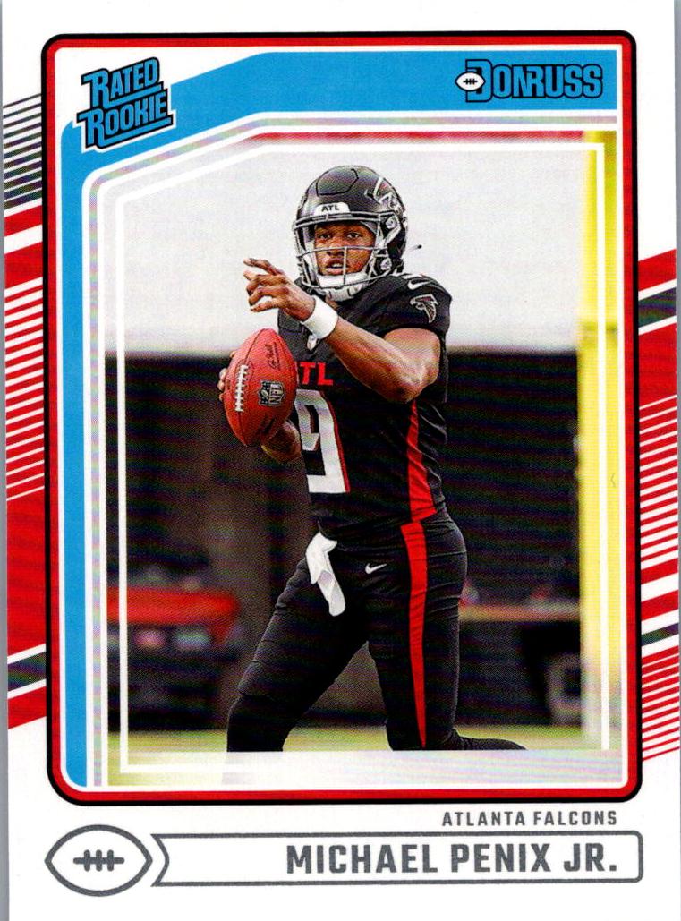2024 Panini Mosaic Michael Penix Jr. [Green] #308 card