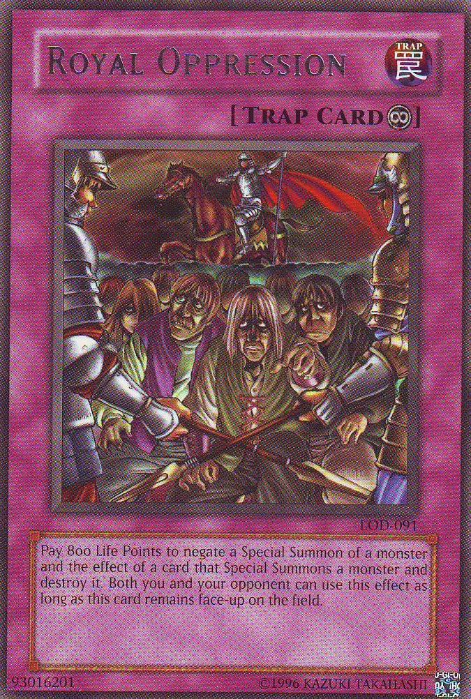 Royal Oppression - 2003 Yu-Gi-Oh! Legacy of Darkness