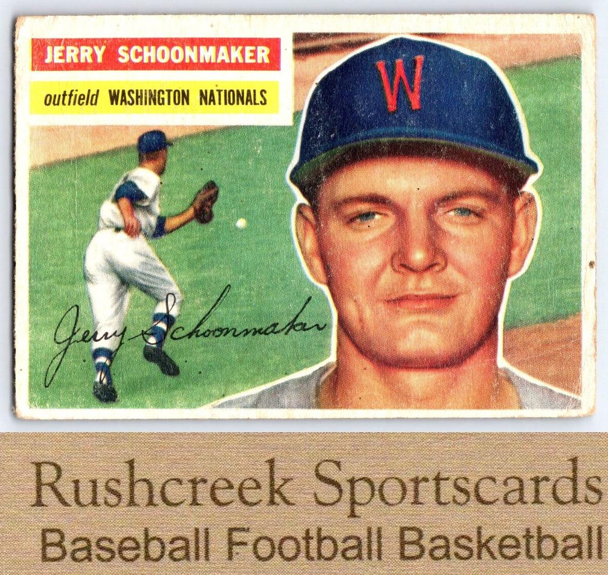 1956 Jerry Schoonmaker #216