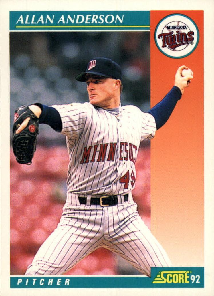 1992 Allan Anderson #731