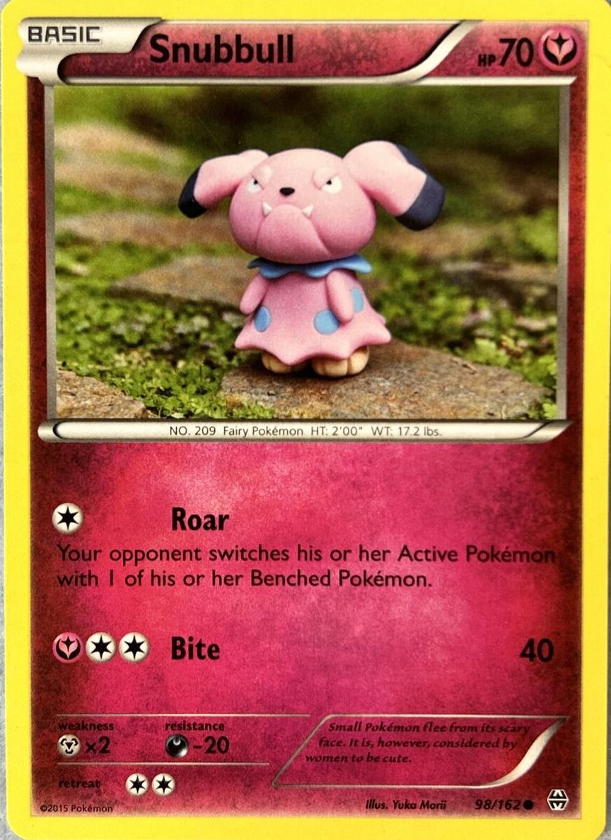 Snubbull 2015 Pokemon XY BREAKthrough