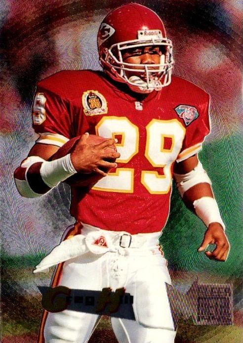1995 Fleer Metal Greg Hill #94 card