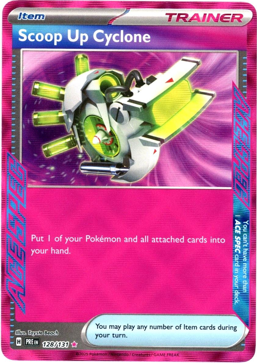 Scoop Up Cyclone 2025 Pokemon Scarlet & Violet Prismatic Evolutions