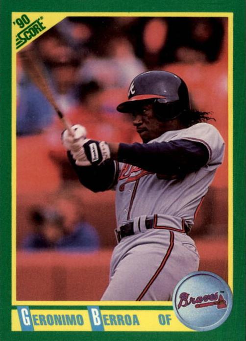 1990 Score Geronimo Berroa #151 card