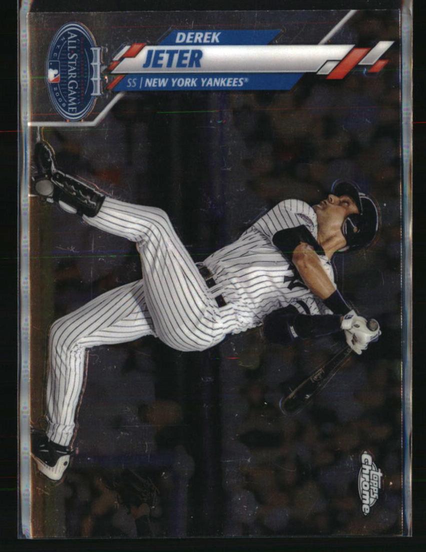 2020 Topps Chrome Update Derek Jeter #U-67 card